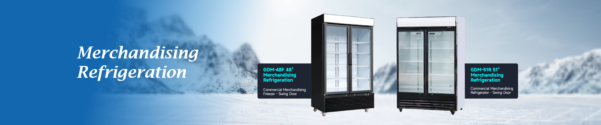 Coldline Commercial Reach-in and Sandwich Prep Refrigerators